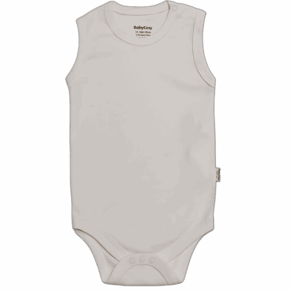 Body sans manches pour bébé Blanc et Bleu 3 - 18 mois – Image 7