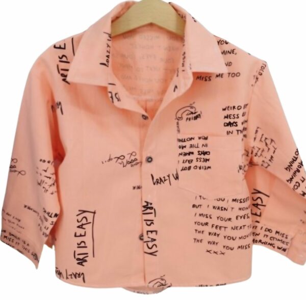 Chemise enfant fille 2-5 ans