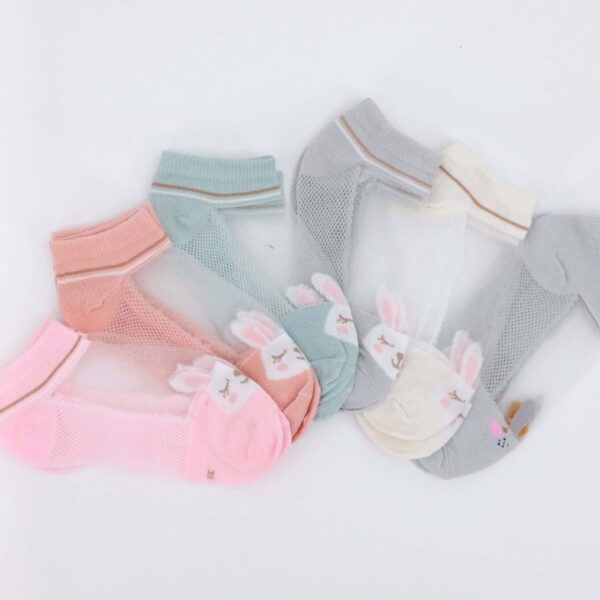 Lot de 6 paires de chaussettes pour fille de 2 à 3 ans