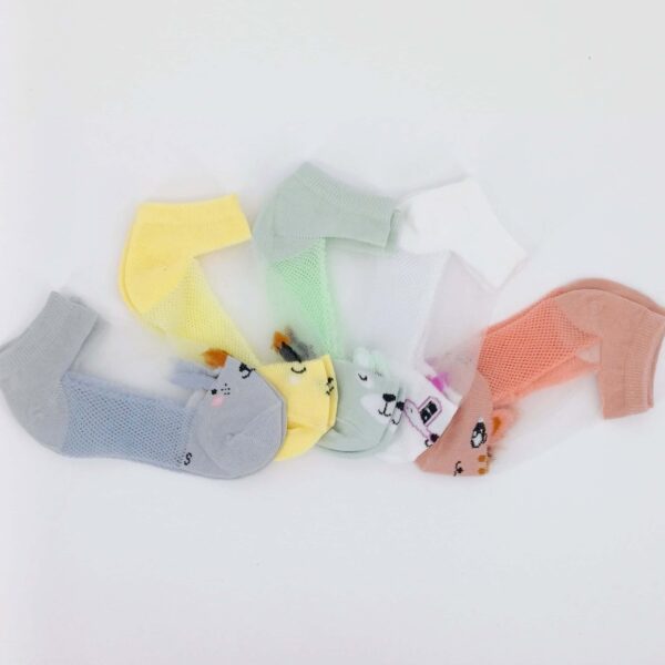 Lot de 5 paires de chaussettes pour fille de 1 à 2 ans