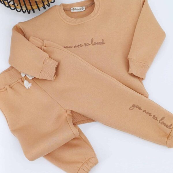 Ensemble Enfant Hiver "You Are So Loved" en 100% Coton