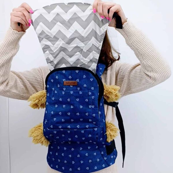 Porte-bébé ergonomique Babymol Exclusive, pour enfants de 3 mois à 4 ans (4-12 kg). Confortable, sécurisé et approuvé pour une posture saine.