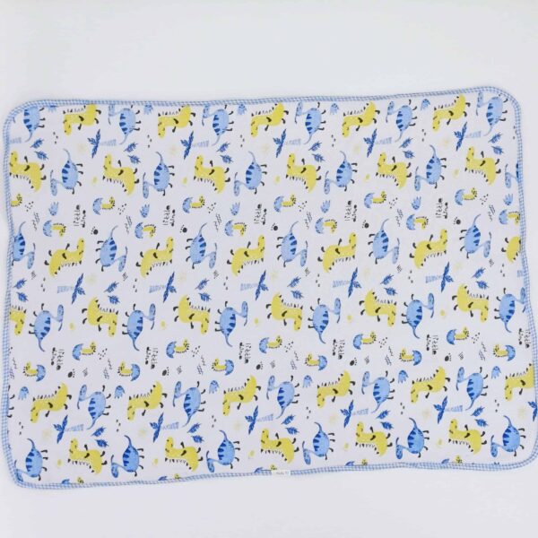 Protège-matelas bébé imperméable de 50x32 cm, en coton doux. Idéal pour protéger la literie en cas d'accidents.