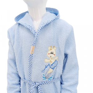 Peignoir enfant doux et confortable - Vue complète
