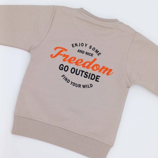 Sweat-shirt pour garçons - "Freedom" (1,2,3,4 ans)